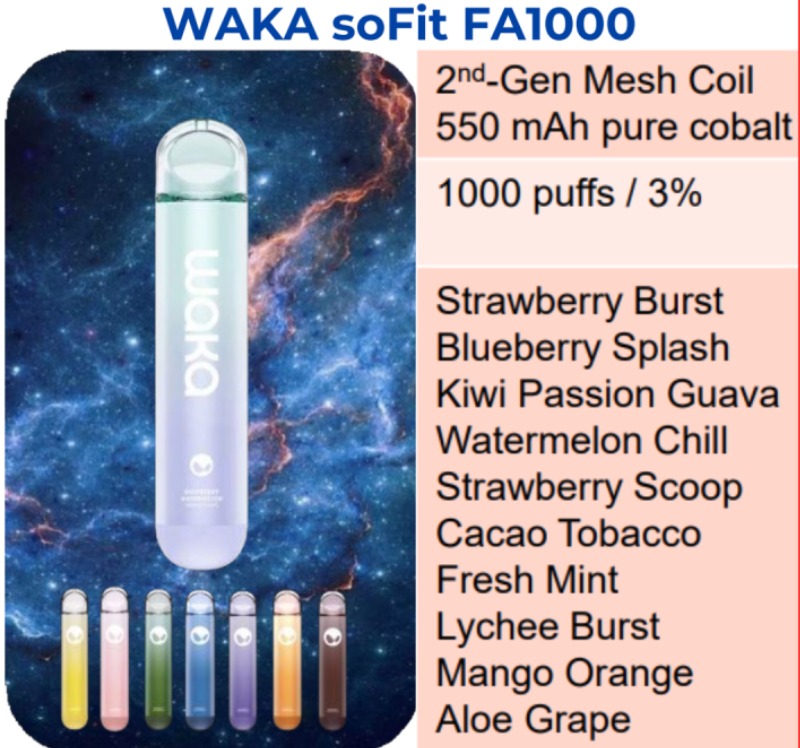 Waka fa1000 main info