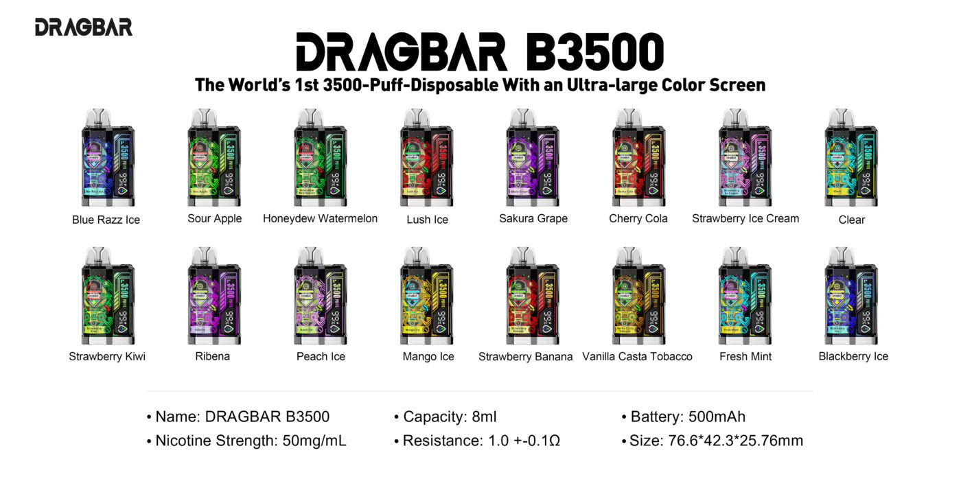 DRAGBAR-B3500 Color Frame-EN